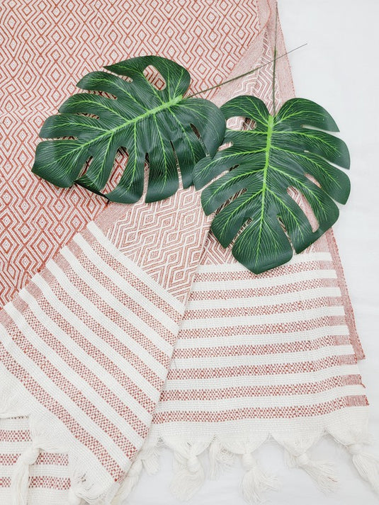 Image Throw Blanket XLarge Authentic Wave,Turkish cotton