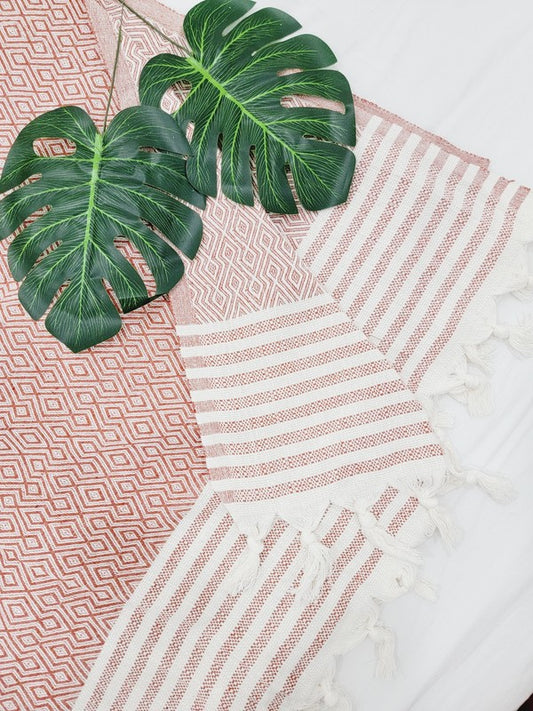 Image Throw Blanket XLarge Authentic Wave,Turkish cotton