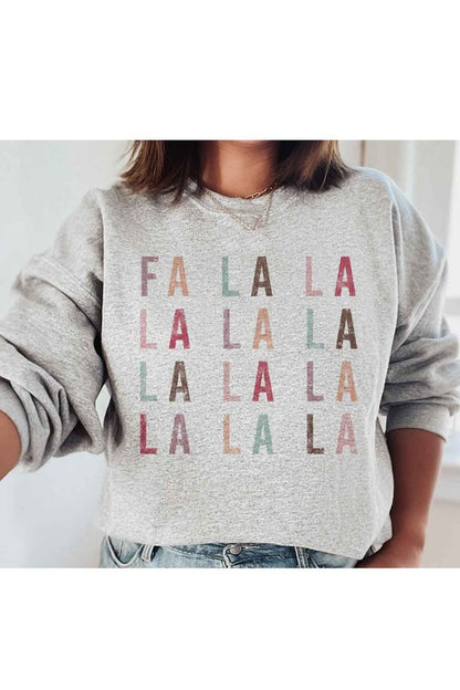 Fa La La Christmas Graphic Sweatshirt