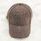 Breezy Tweed Ball Cap Fall Fashion Autumn Hat