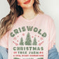 CHRISTMAS TREE FARM GRAPHIC TEE / T-SHIRT