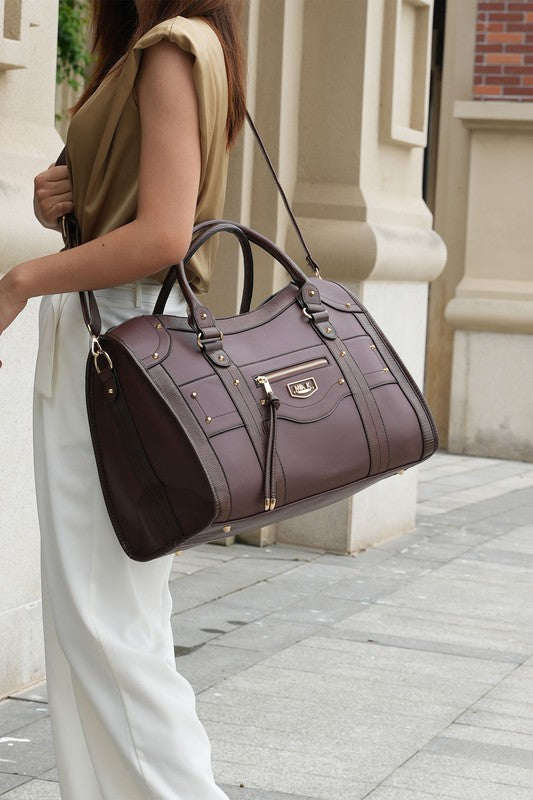 Image MKF Collection Patricia Vegan Leather Duffle Bag