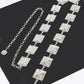 PLUS SIZE SQUARE PLATE ICONIC CHAIN BELT